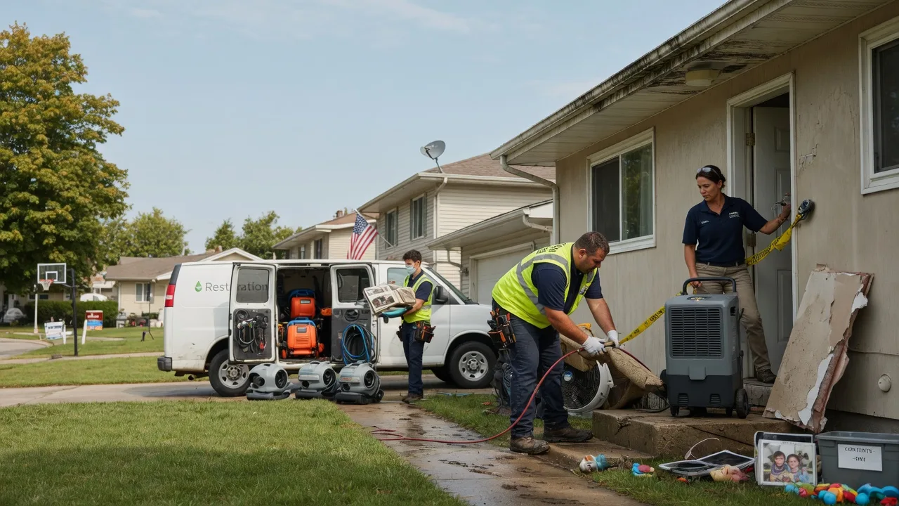 Water Damage Restoration in King, WI near me
